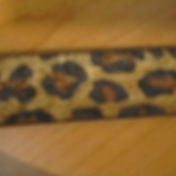 LANE BRYANT LEOPARD PRINT BELT SIZE 18-20 - Picture 2 of 3
